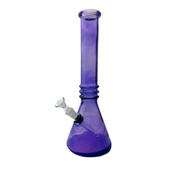 Glass bong with 3 rings